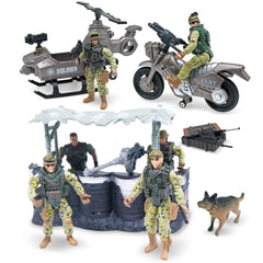 MISTBUY off-road motorcycle adds fast action to missions.