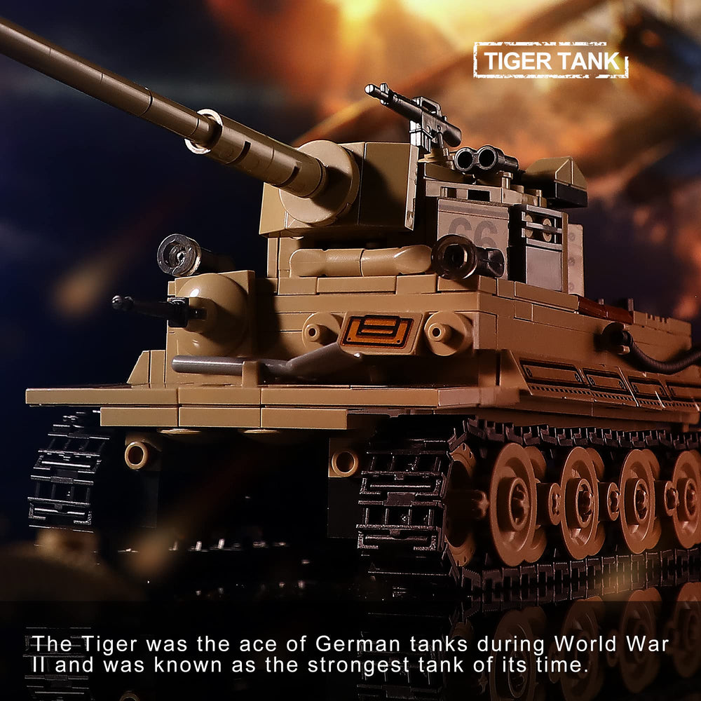 MISTBUY tank turret rotates for realistic battle maneuverability