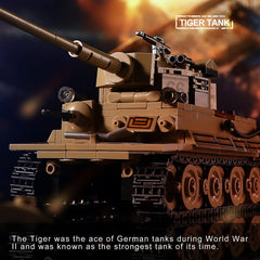 MISTBUY tank turret rotates for realistic battle maneuverability