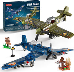 Mistbuy WW2 F4U Corsair building set for imaginative play and display.