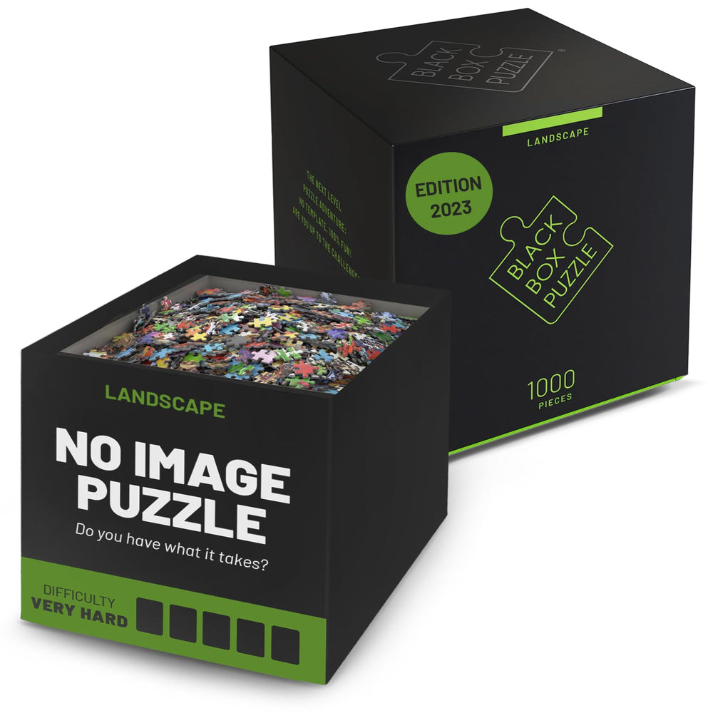 Misu Black Box Puzzle with no-template design for focused puzzling