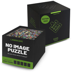 Misu Black Box Puzzle with no-template design for focused puzzling
