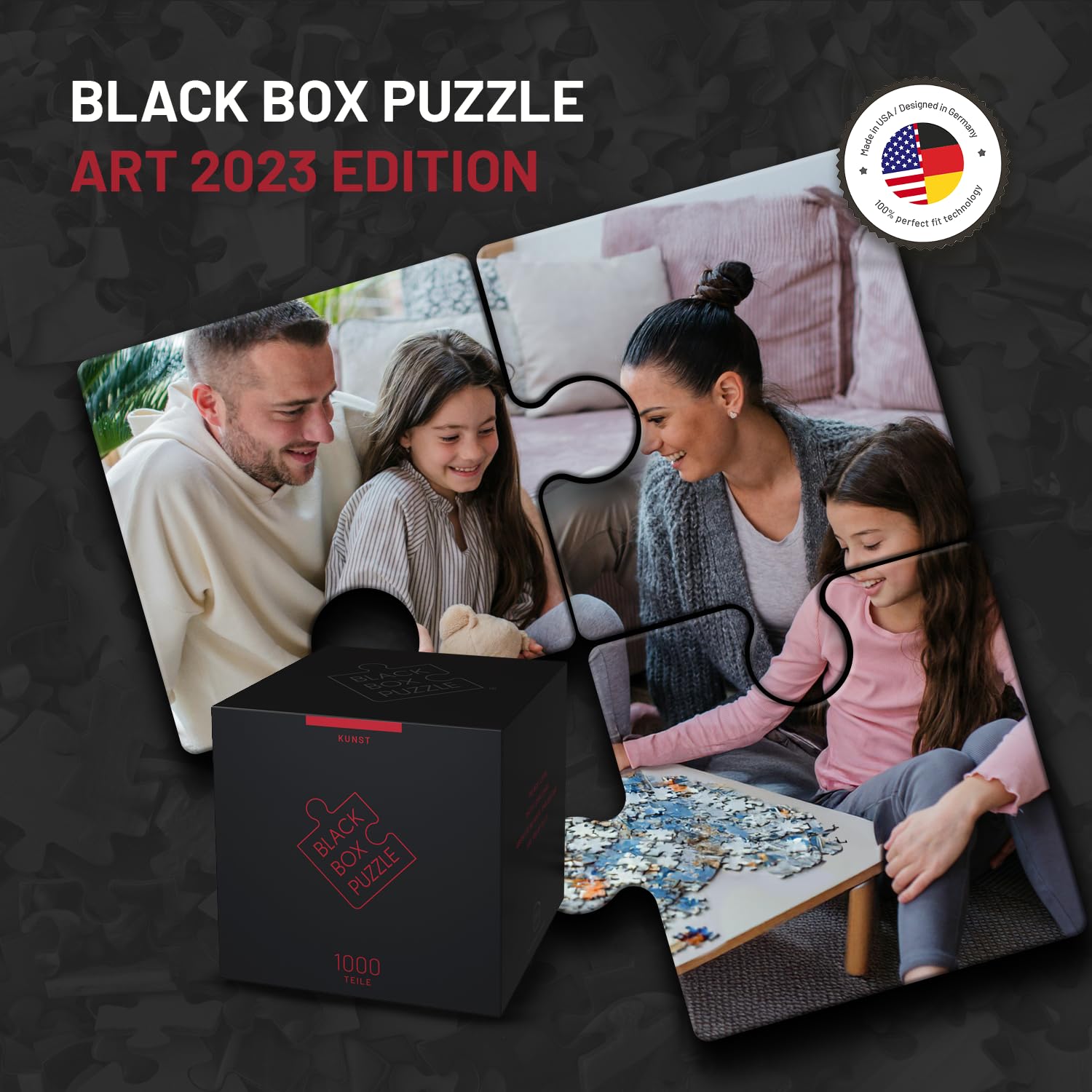 Misu Games Black Box Puzzle 1000-piece art edition for immersive problem-solving