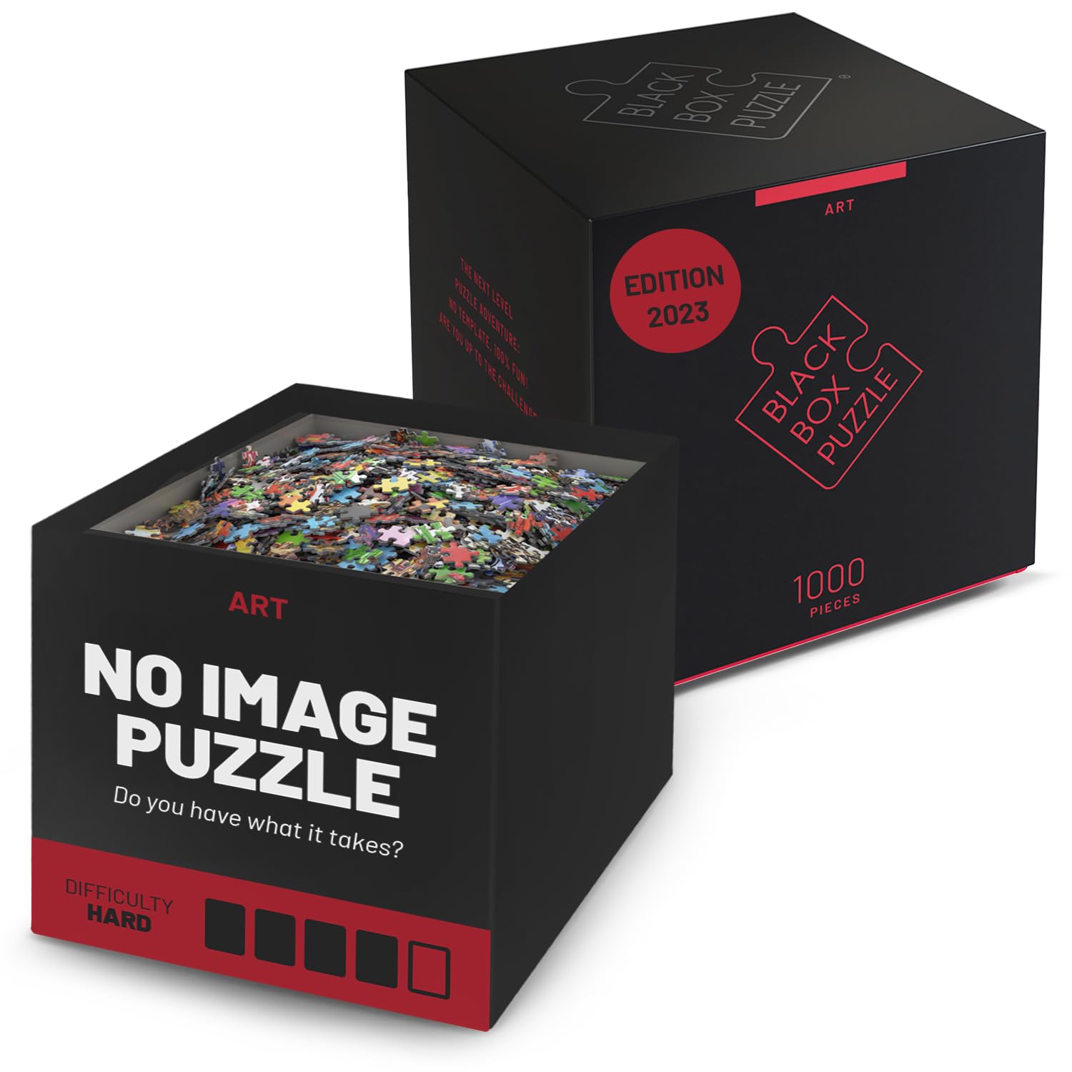 Misu Games Black Box Puzzle no-template for focused, relaxing family puzzle time