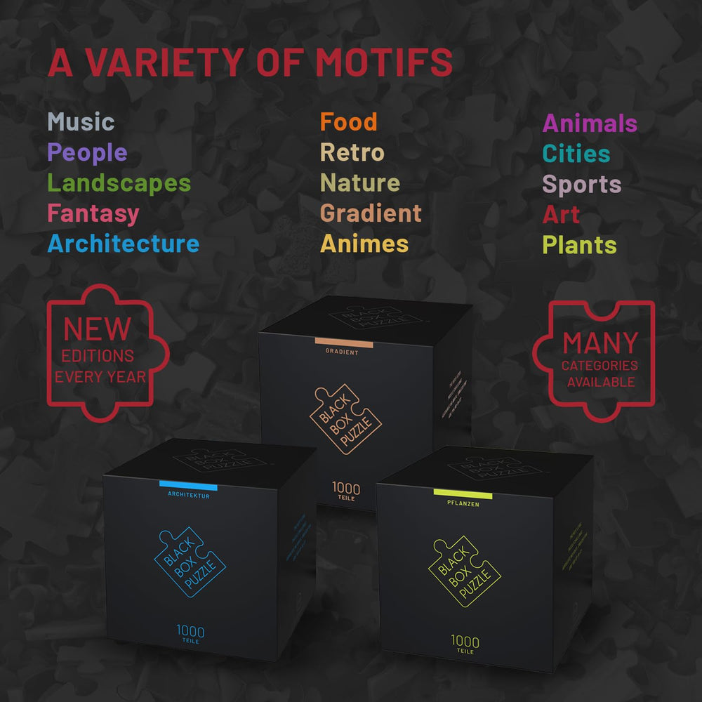 Misu Games packaging showcases a sleek, puzzle-night ready setup