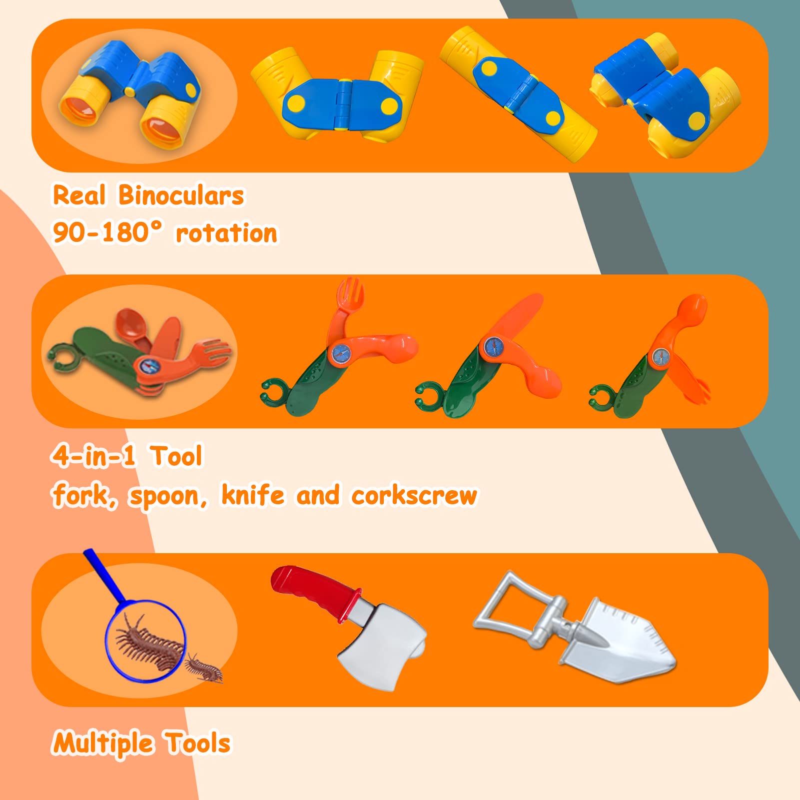 MITCIEN kids camping set marshmallows and accessories spark S'Mores moments for kids