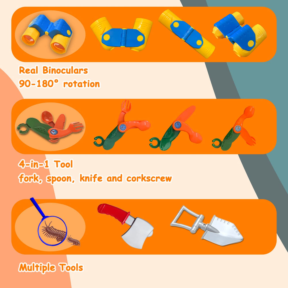 MITCIEN kids camping set marshmallows and accessories spark S'Mores moments for kids