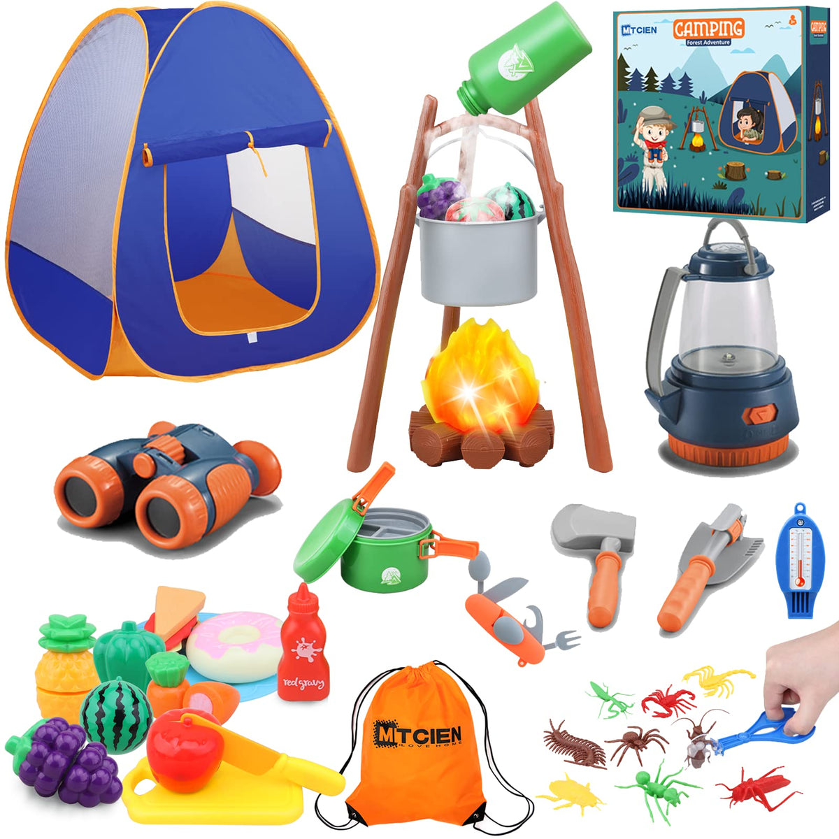 MITCIEN camping tent for imaginative outdoor play and shared family adventures.