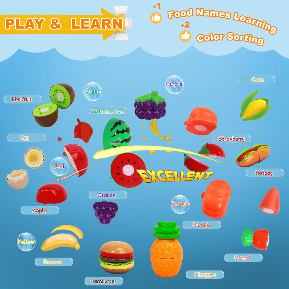 MITCIEN kids camping toys pretend kitchenware supports creative roleplay and sharing with friends.
