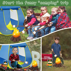 MITCIEN pop-up camping tent ready for quick, cozy pretend play