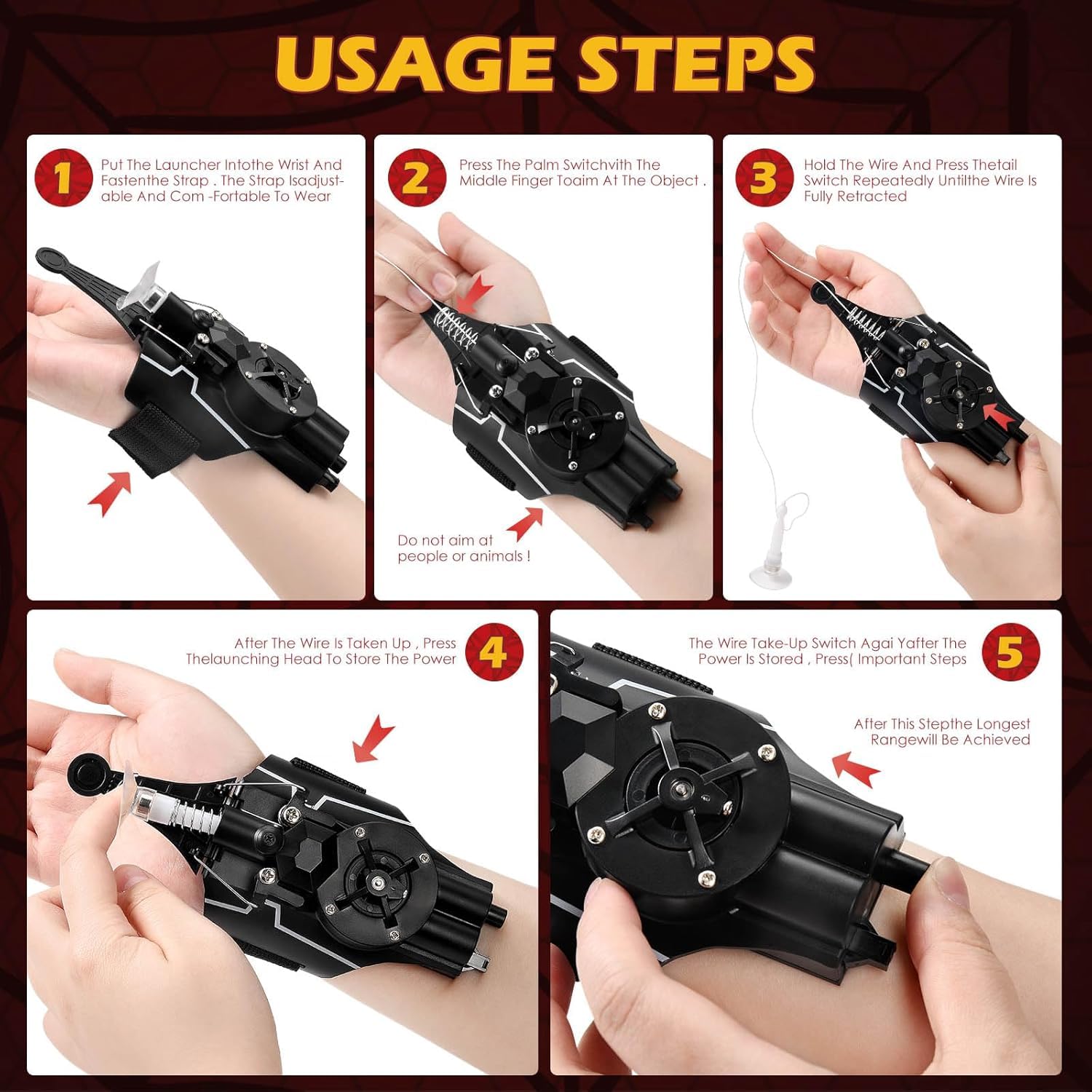 M MITLINK Web Launcher packaging display shows durable, mass-produced quality.