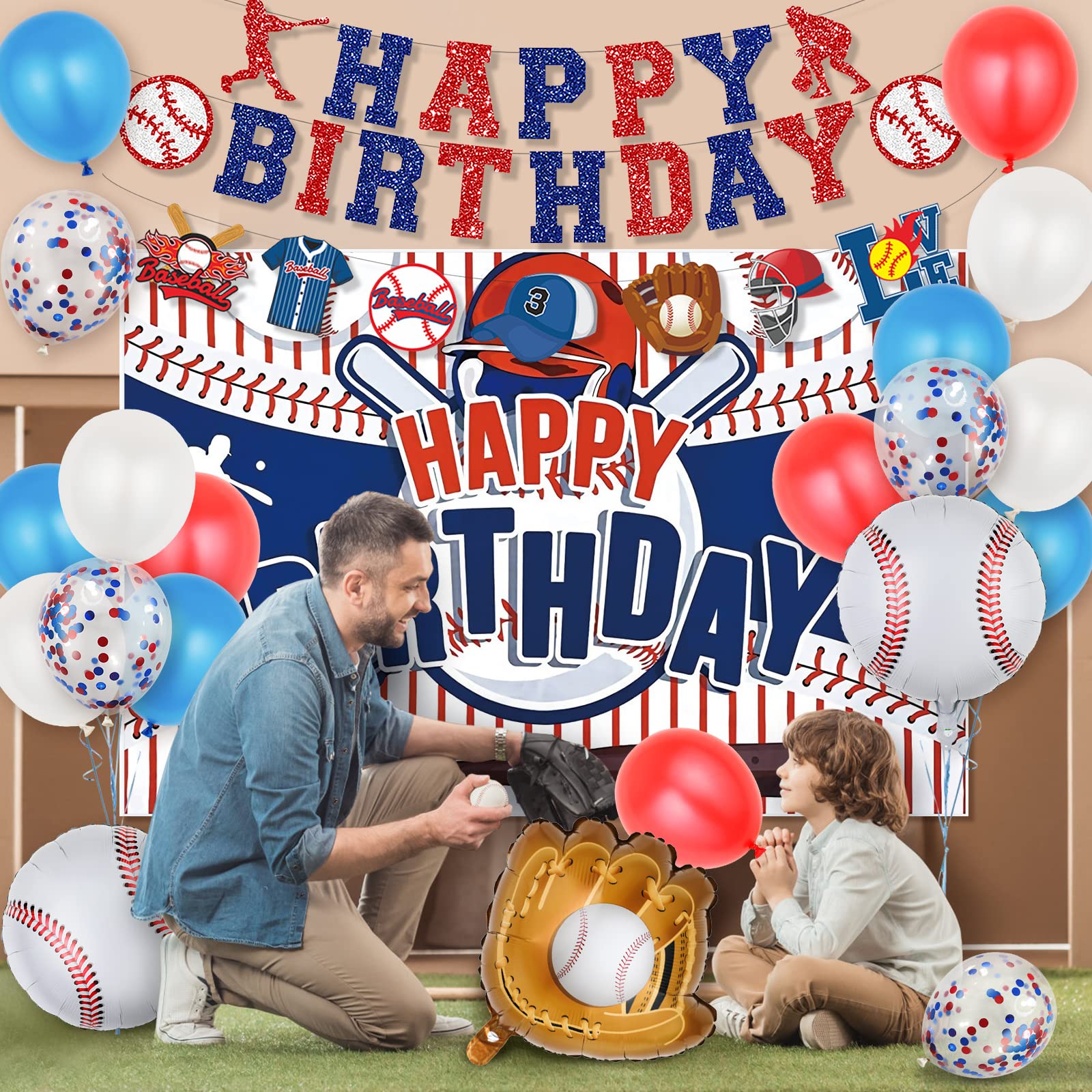 Miucat baseball cupcake toppers decorate treats with sporty flair