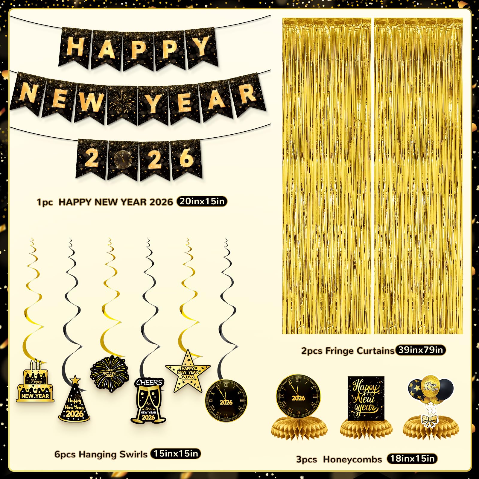 Miucat foil balloons 2026 create a glossy centerpiece for countdown moments