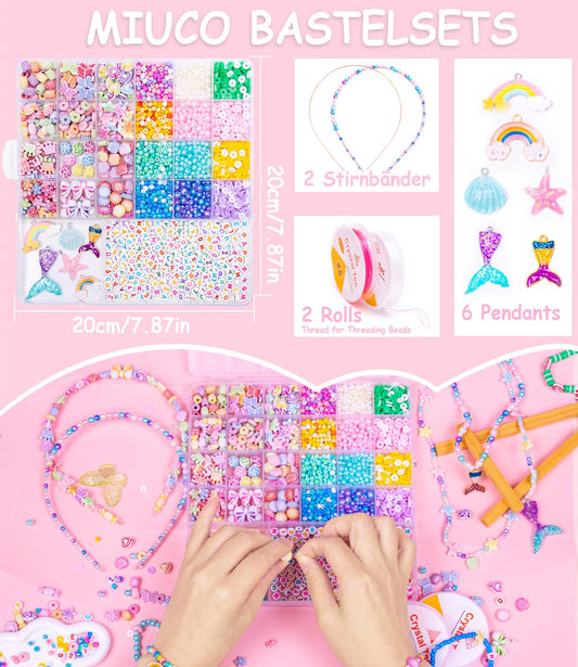 MiuCo bracelet kit charms display for personalized kid-friendly bracelets