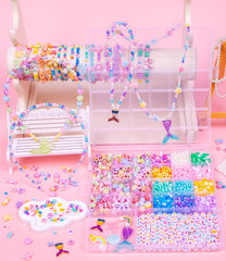 MiuCo family bonding crafting kawaii jewelry activity
