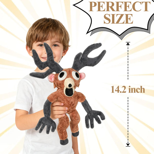Miuitwu 99 Nights plush deer monster eyes emphasize playful charm.