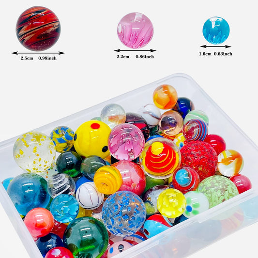Miutrue glow-in-the-dark marbles for after-dark play