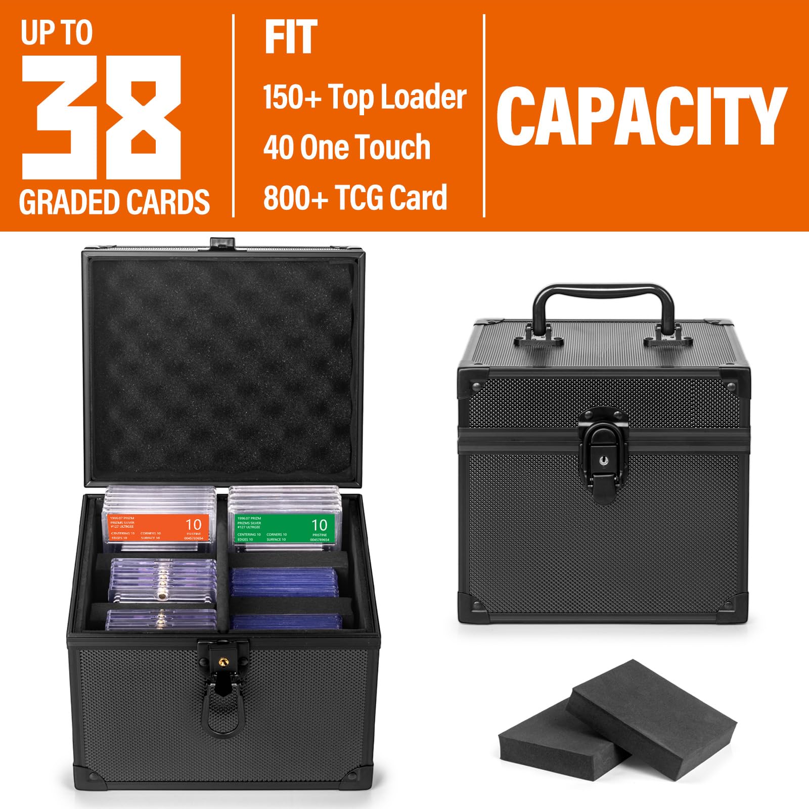 MIXPOET foam dividers prevent sliding and shifting.