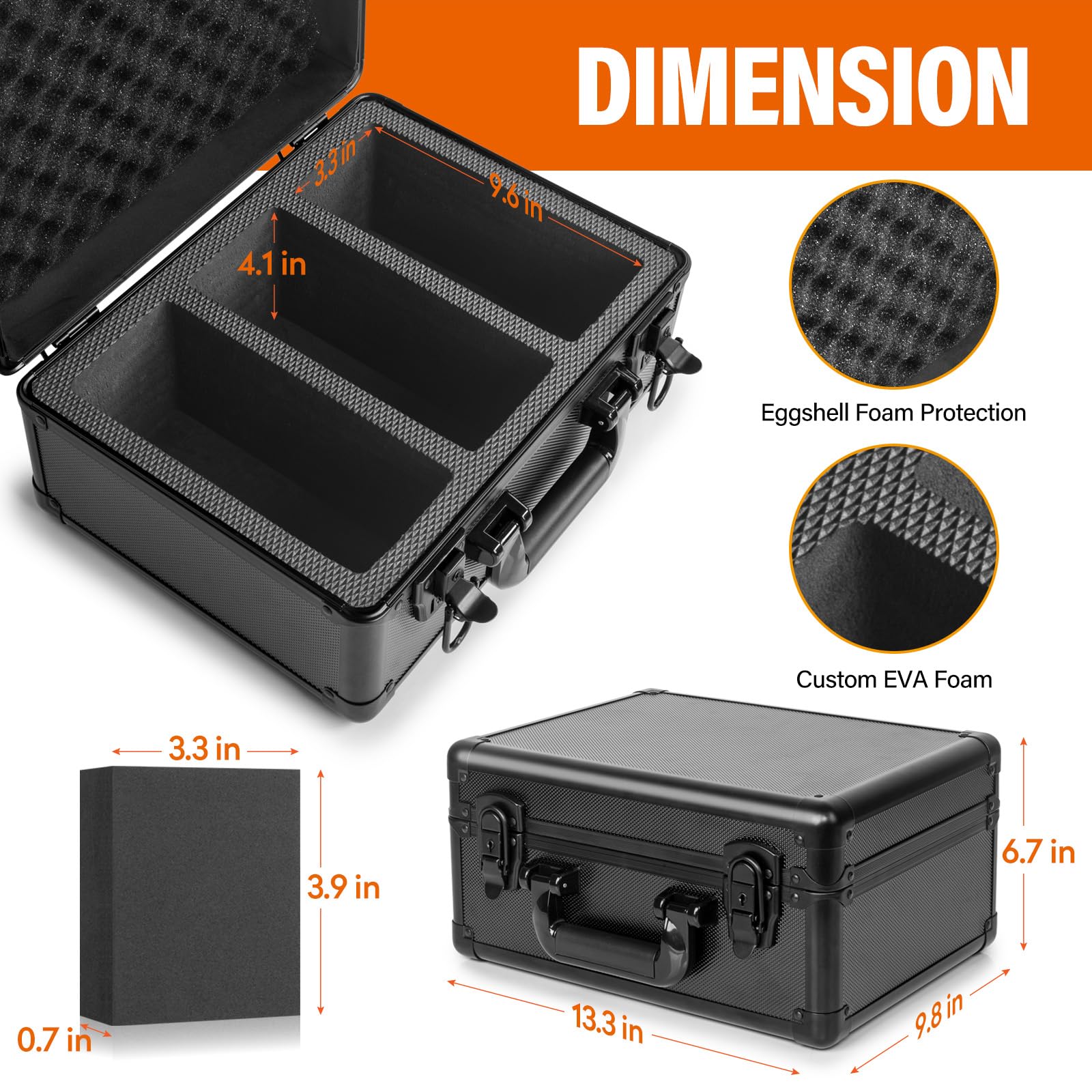 MIXPOET box includes a lock and spare keys for added security.
