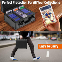 MIXPOET portable handle allows easy transport of a card collection.