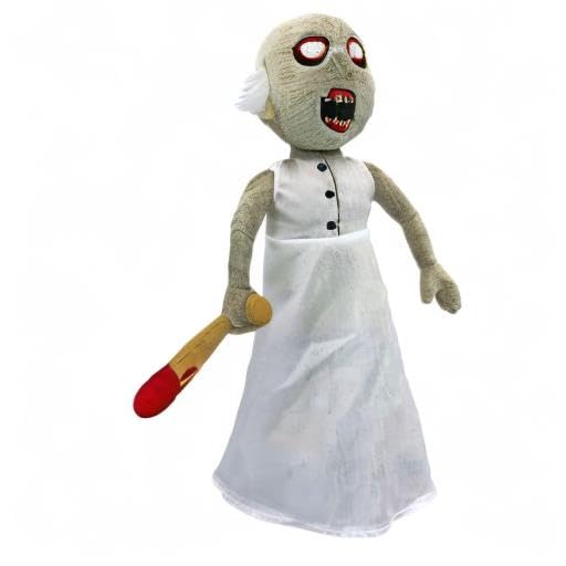 MIXUN Granny horror plush, soft beanbag figure, perfect as a collectible toy and cozy companion.