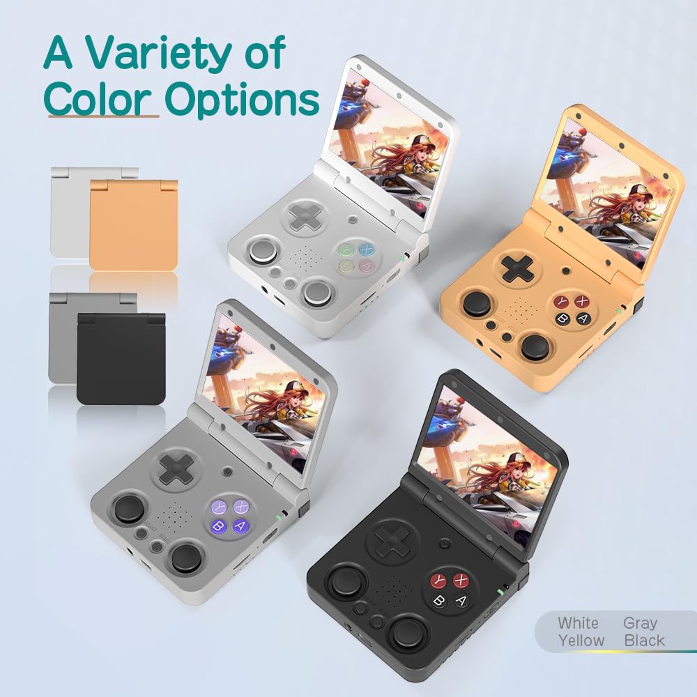 Miyoo Flip V2 supports multiple firmware options and external controllers.