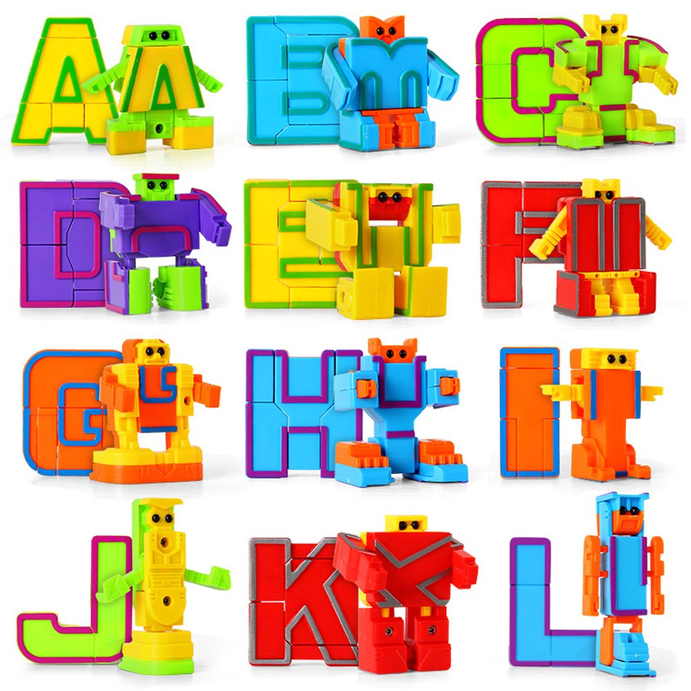 MiYou Alphabet Robots Gift Box encourages letter learning through playful exploration.