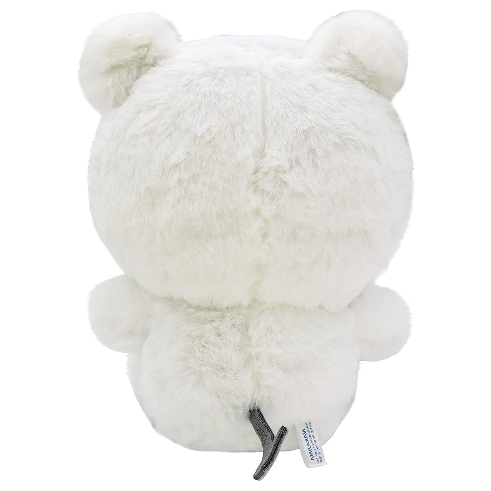 MJJAOQYF cartoon kawaii white bear side pose, ideal for imaginative play sessions.