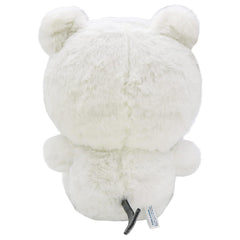 MJJAOQYF cartoon kawaii white bear side pose, ideal for imaginative play sessions.