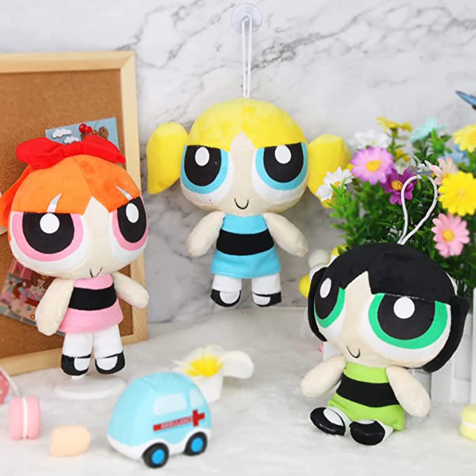 MJJAOQYF power plush girl toy pack of three for versatile play