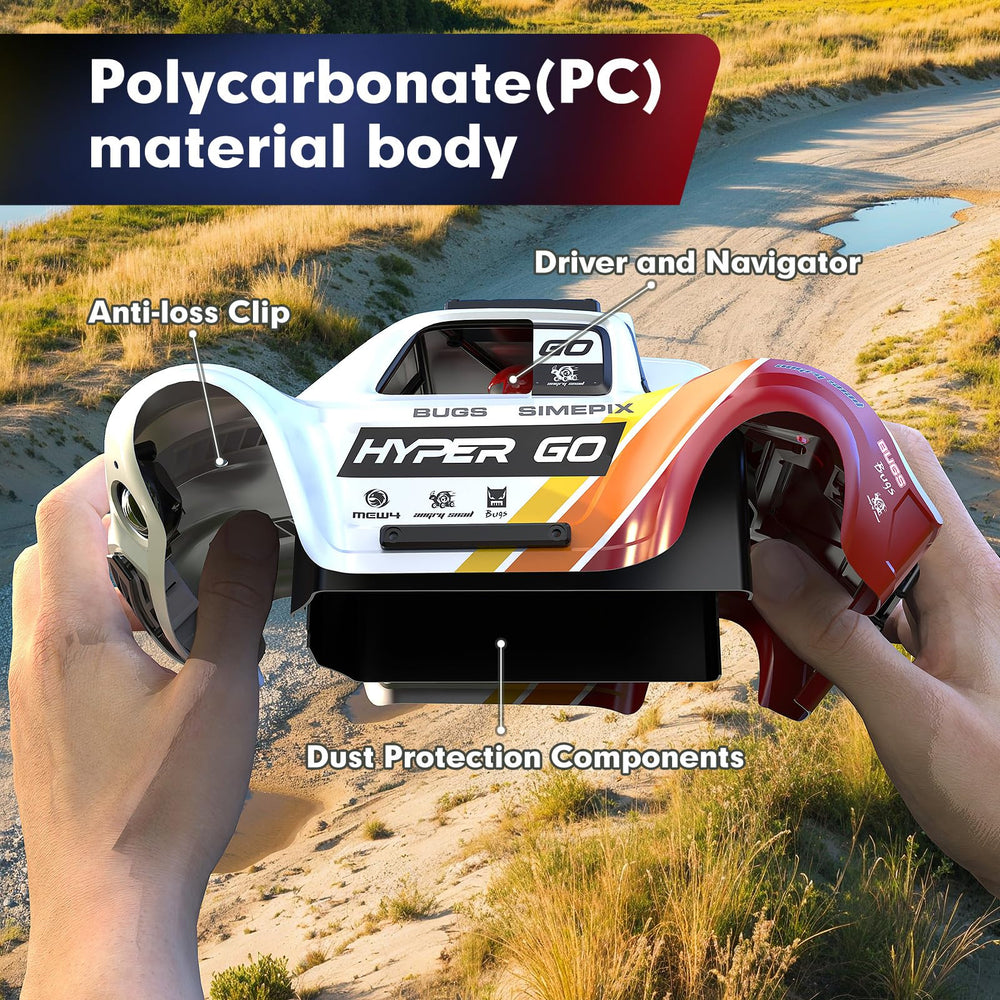 Gyro enables smoother handling and drifting control at high speeds.