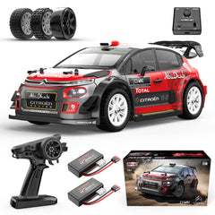 MJX Hyper GO 14303 Citroen C3 front view shows authentic scale detail for hobbyists.