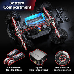 MJX Hyper GO H16MT top view highlights compact form for backpack carry.