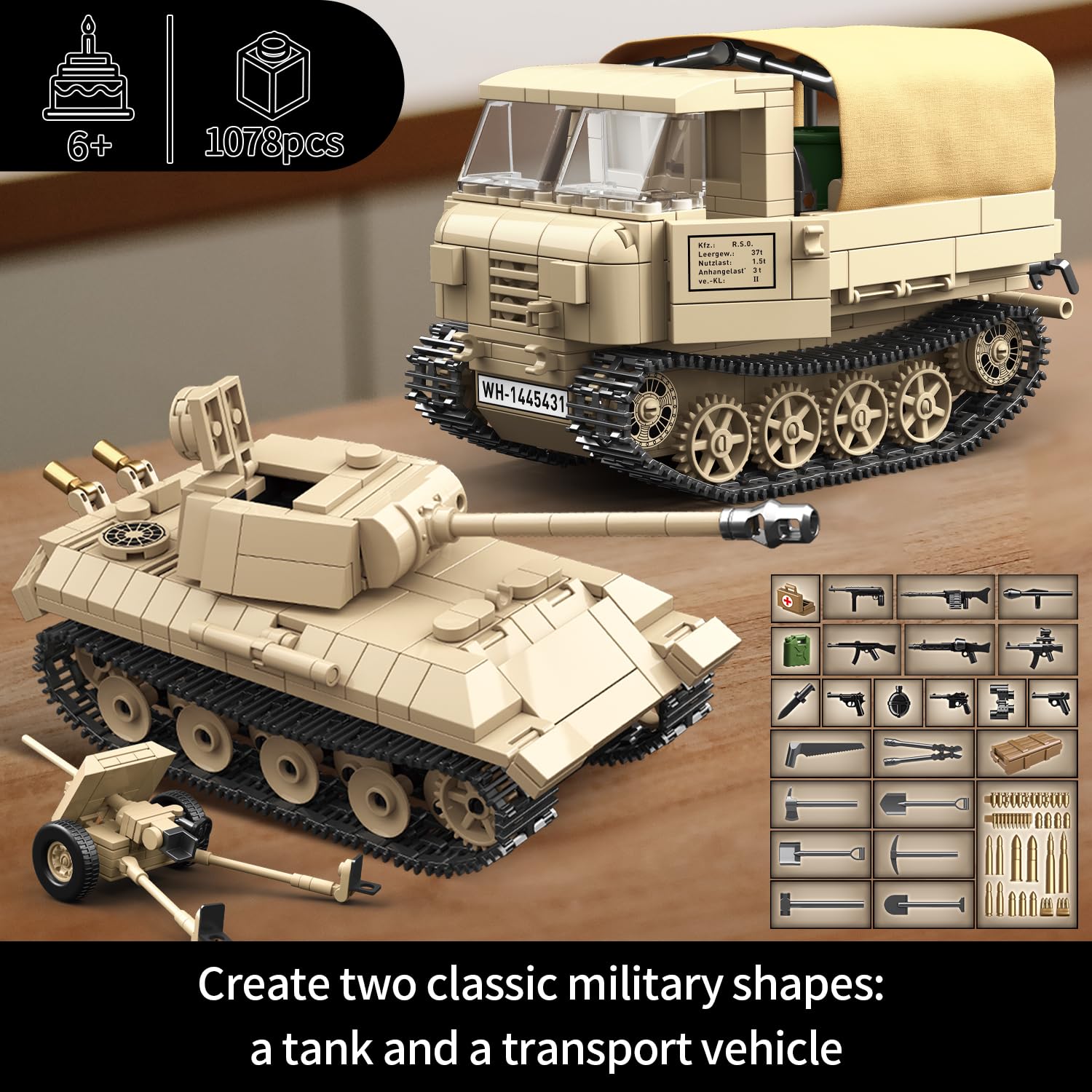 Mkmimo military bullets and guns add realistic battle elements