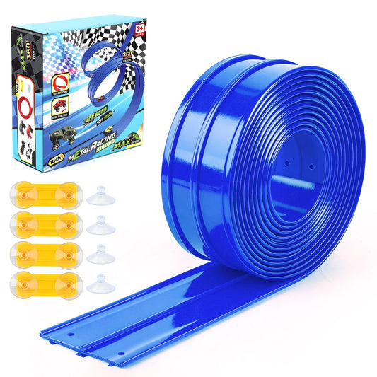 Mkobon 16ft flexible track layout for endless 1:64 car races