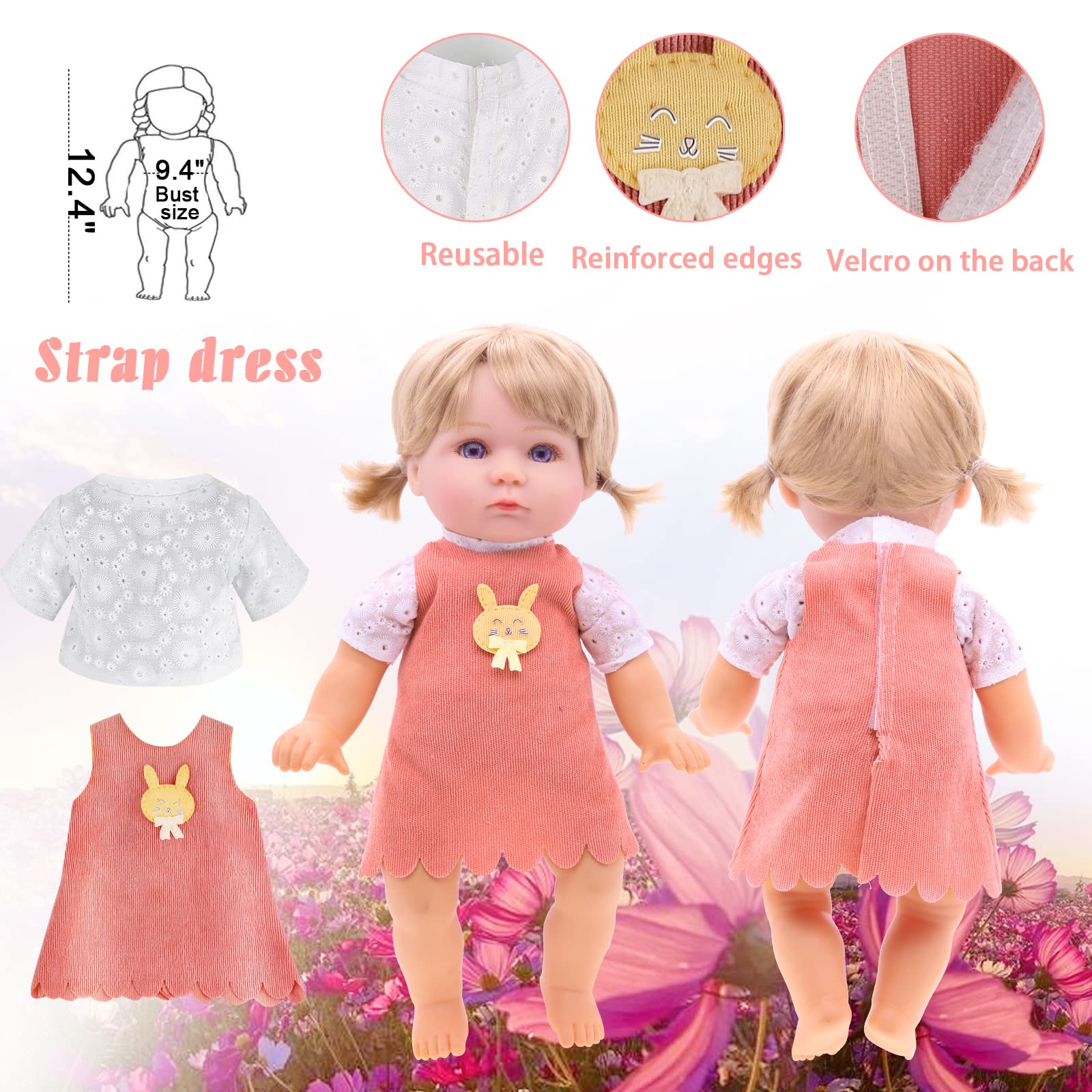 MLcnleS doll accessories including umbrella and bottles for imaginative play
