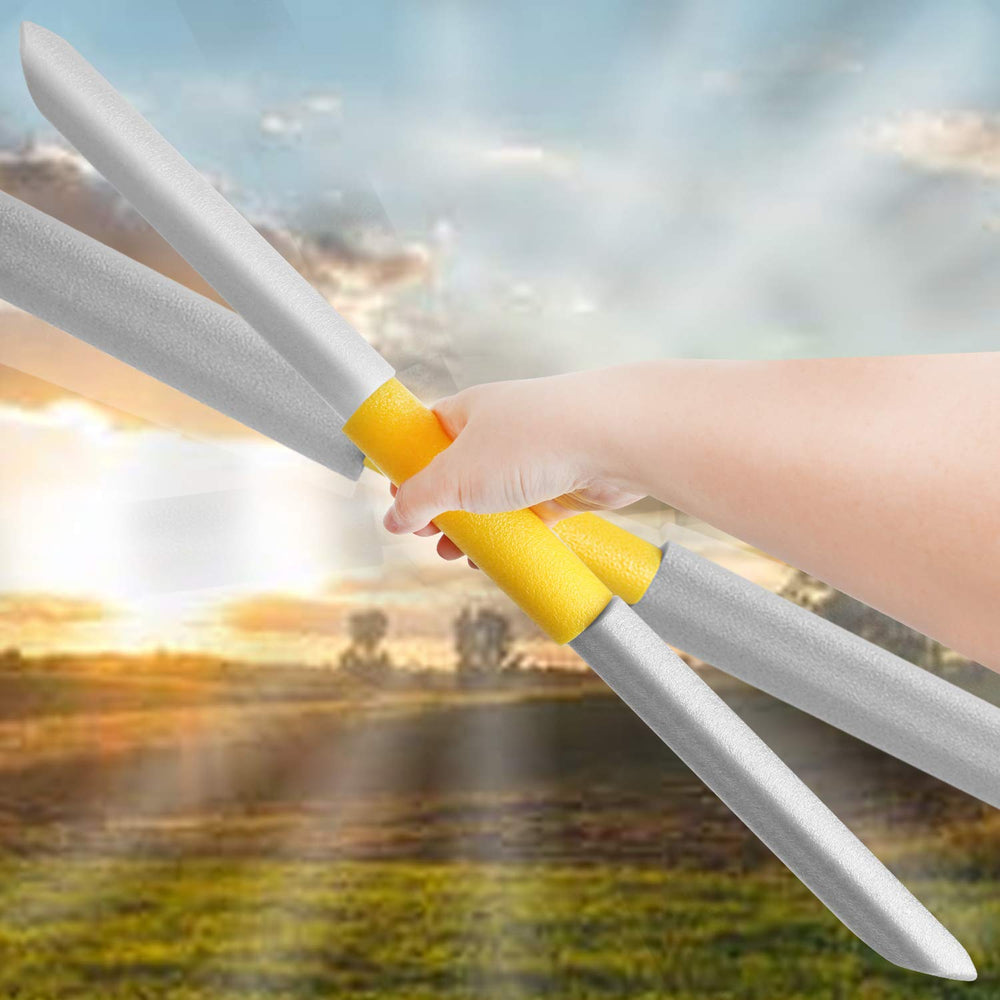 MLcnleS Foam swords soft texture ideal for gentle play and hand comfort