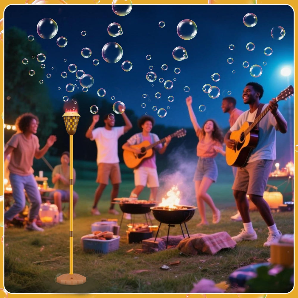 MLDKA bubble machine durable ABS construction ensures safety and longevity.