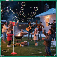 MLDKA music and colorful lights enhance party ambiance.