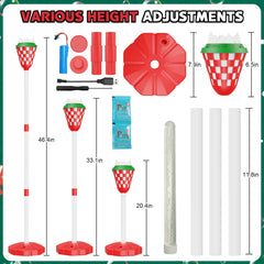 MLDKA quick-assembly design helps kids set up easily.