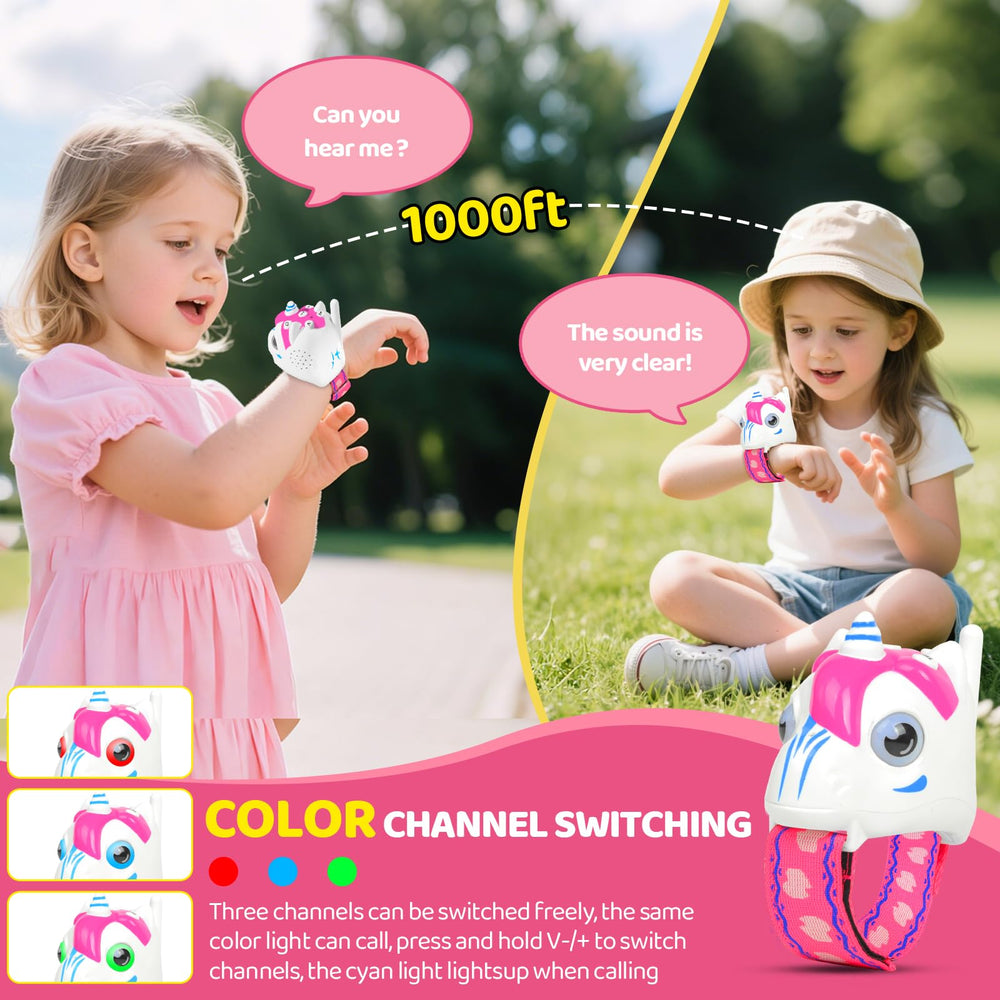 MLDKA clear sound for crisp conversations during camping and indoor play.