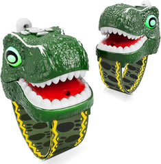 MLDKA dinosaur walkie talkies front view with bright colors for kids