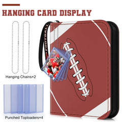 Mlikero binder includes two hanging chains for versatile setup.