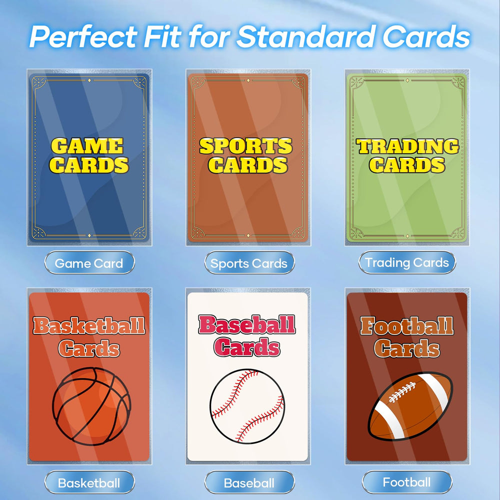Mlikero sleeves ideal for organizing, displaying, and gifting card collections.