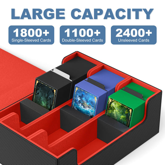 Mlikero box shown with 10 dividers for organized card sorting.