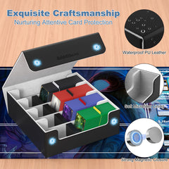 Mlikero box features foam stoppers to protect decks from shifting.