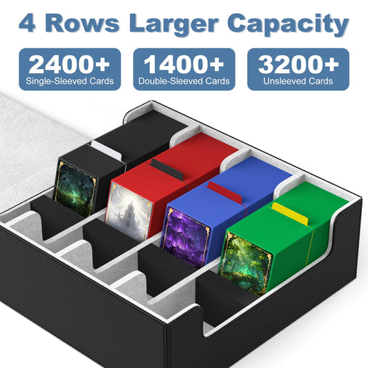 Mlikero case closes magnetically to keep cards secure during transport.
