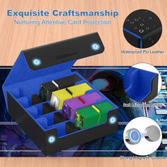Mlikero card deck case waterproof exterior protects cards