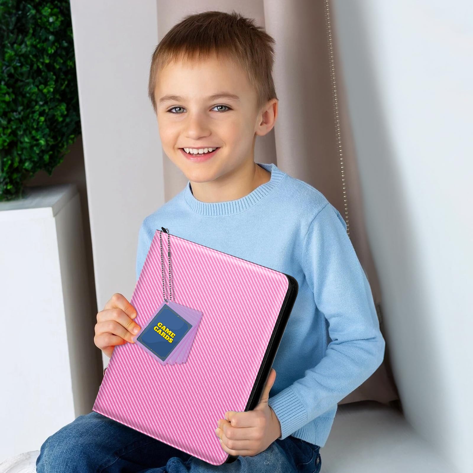 MLikero binder compatible with MTG PKM TCG and sports cards
