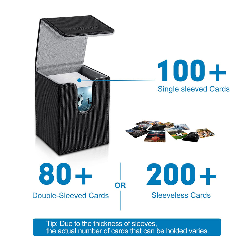 Mlikero deck box magnetic closure ensures lid stays shut during transport.